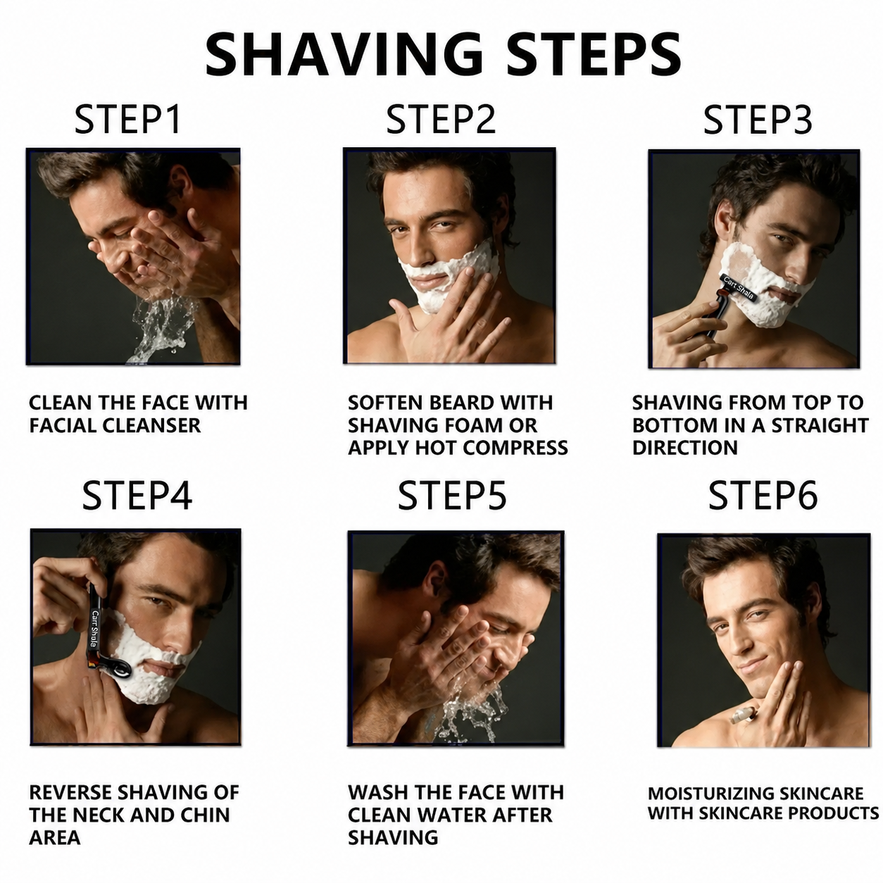 Cart shala Smart Shave Pro Kit Free Handle Included With 24 High Performance Razor Refills