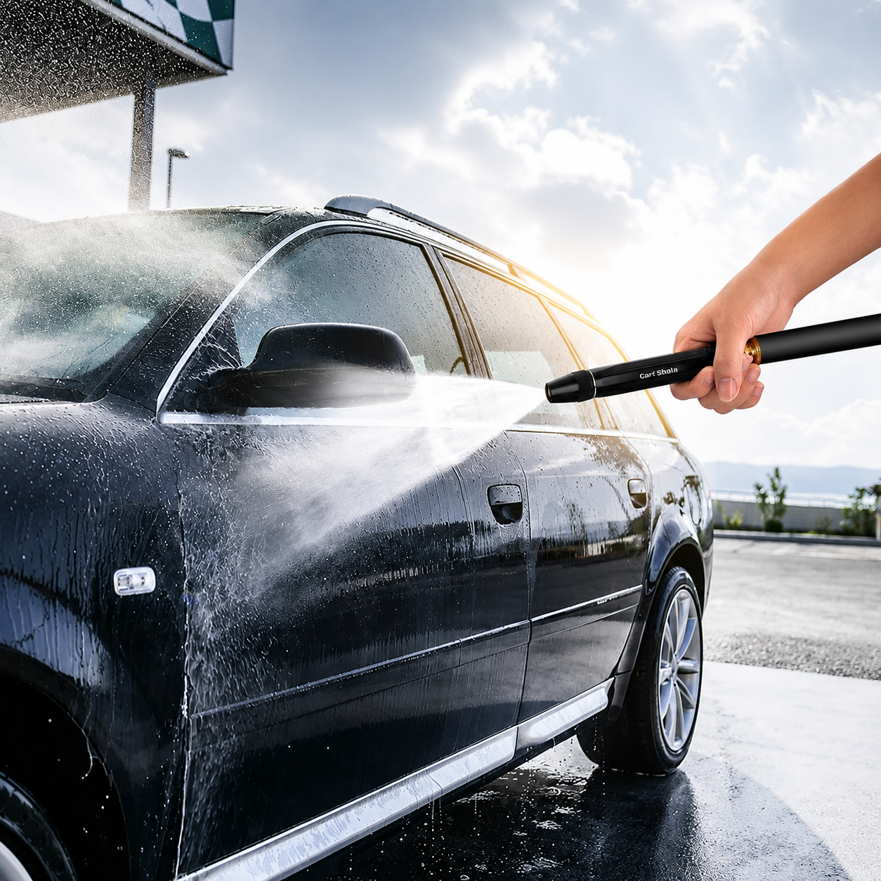 Cart Shala High Pressure Water Spray Gun Nozzle – Adjustable Garden & Car Wash Hose Attachment