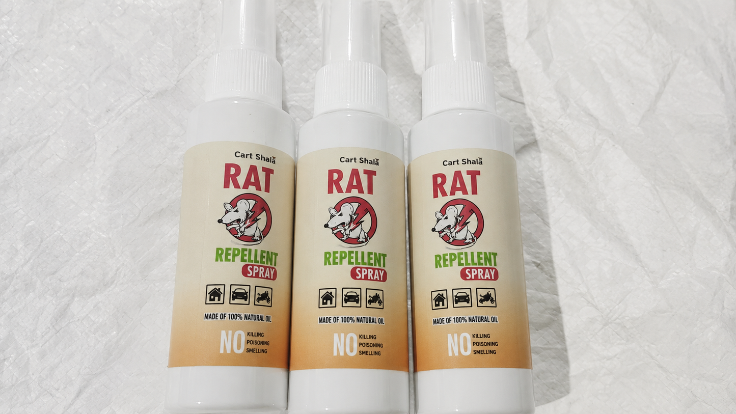 Cart Shala Rat Repellent Spray 50ML Buy 1 Get 2 Free