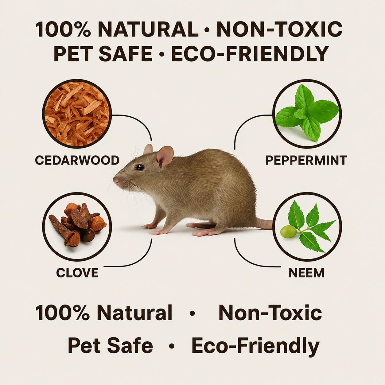 Cart Shala Rat Repellent Spray 50ML Buy 1 Get 2 Free