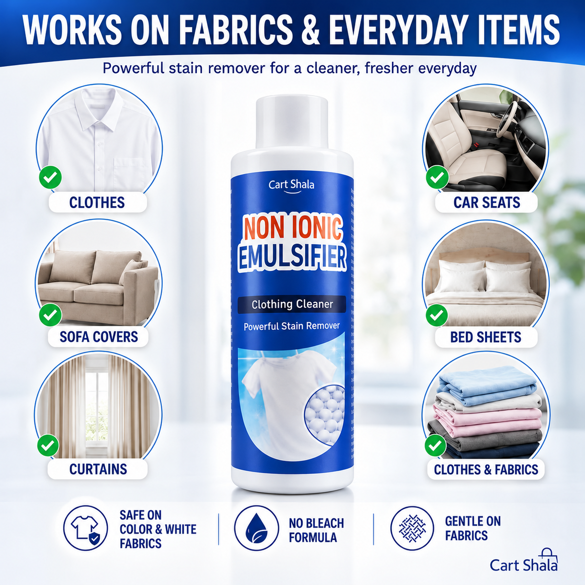 All-Purpose Clothing Stain Cleaner – Removes Coffee, Wine & Oil Stains in Seconds! BUY 1 GET 1 FREE